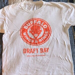 Buffalo Wings & Rings White T-Shirt